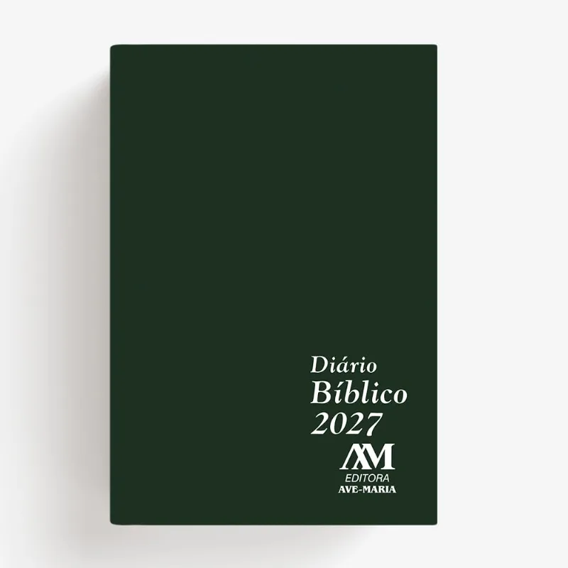 Diário Bíblico 2027 - Brochura - Verde Escuro