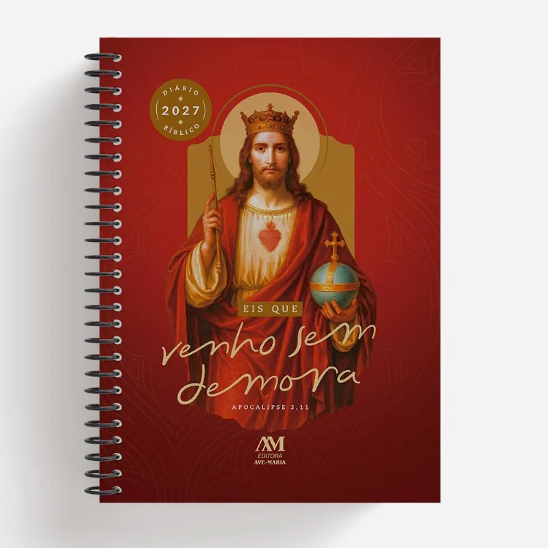 Diário Bíblico 2027 - Espiral - Cristo Rei