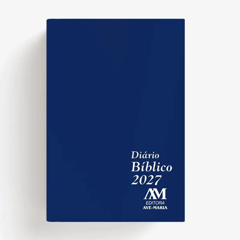 Diário Bíblico Pvc Azul - 2027