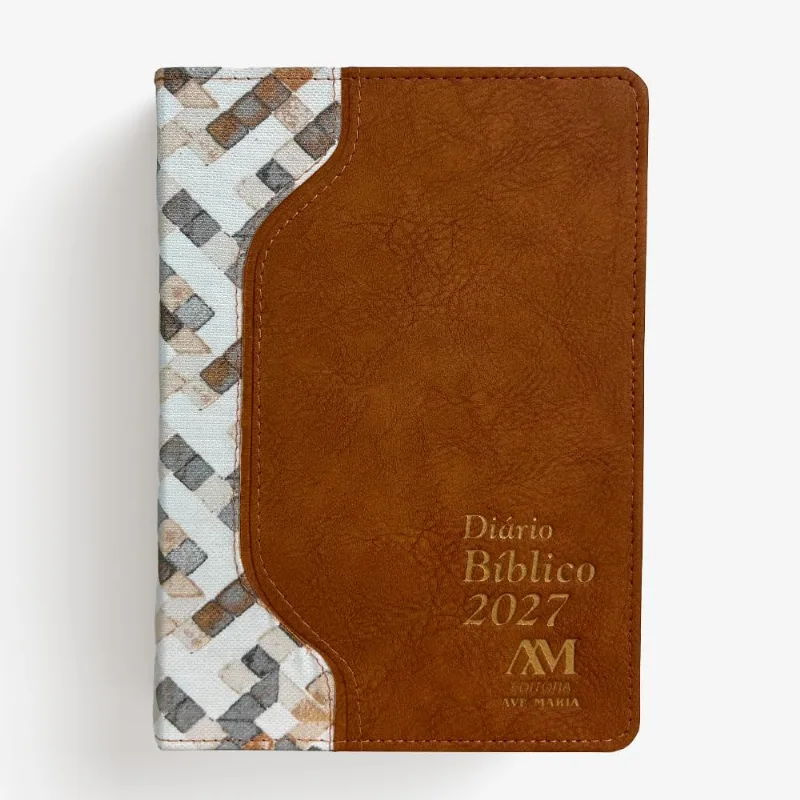 Diário Bíblico 2027 - Luxo - Caramelo