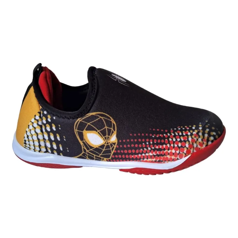 Tenis Chuteira Infantil Calce Facil Marvel Homem Aranha
