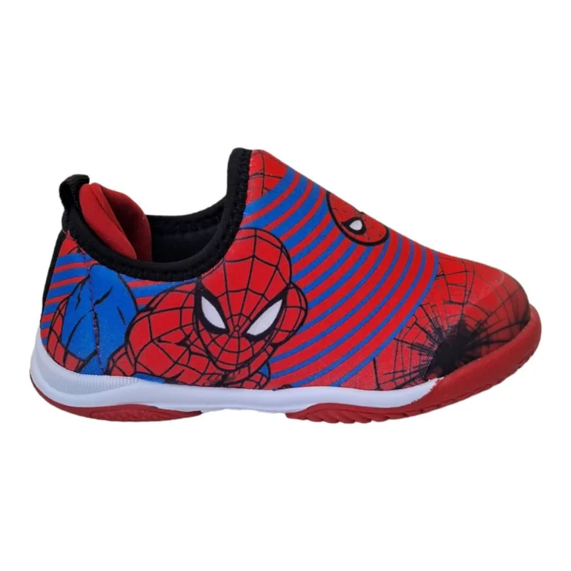 Tenis Chuteira Infantil Calce Facil Marvel Homem Aranha