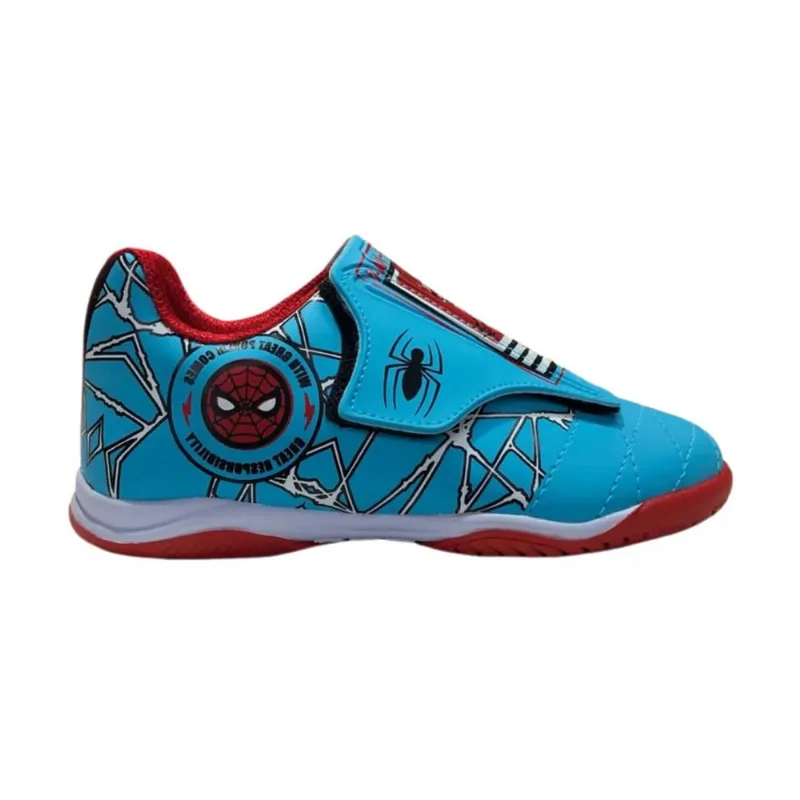 Tênis Chuteira Infantil Spider-Man Marvel Futsal 4112 Velcro
