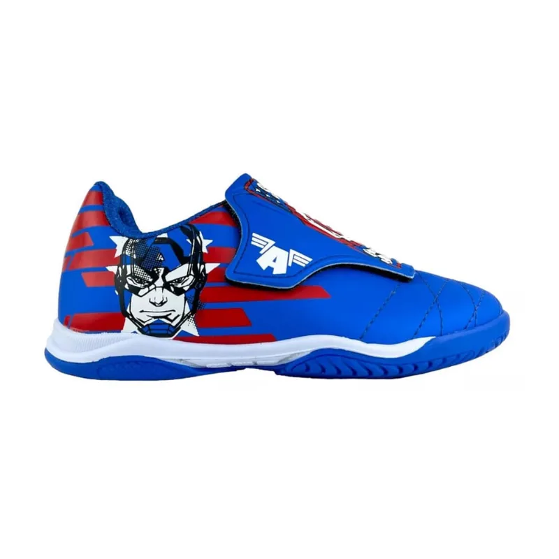 Tênis Futsal Infantil Dray Marvel Capitão América 4111 Azul