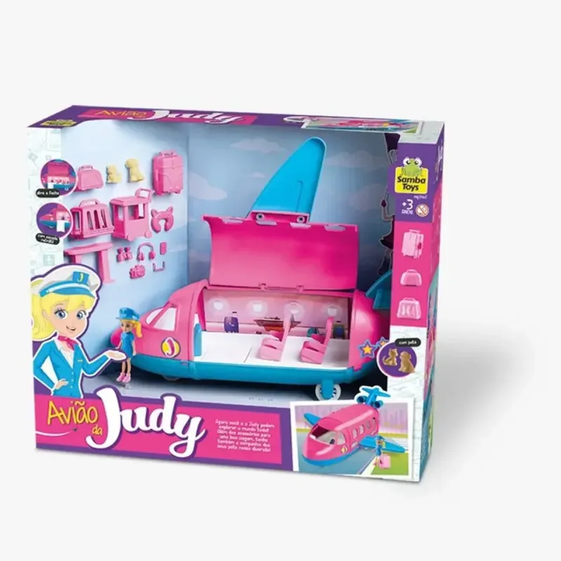 Avião da Judy Samba Toys 0465 - SAMBA TOYS - Brinquedos