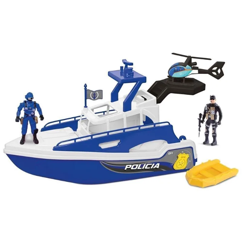Barco Patrulha Naval Polícia Sambatoys - 0471