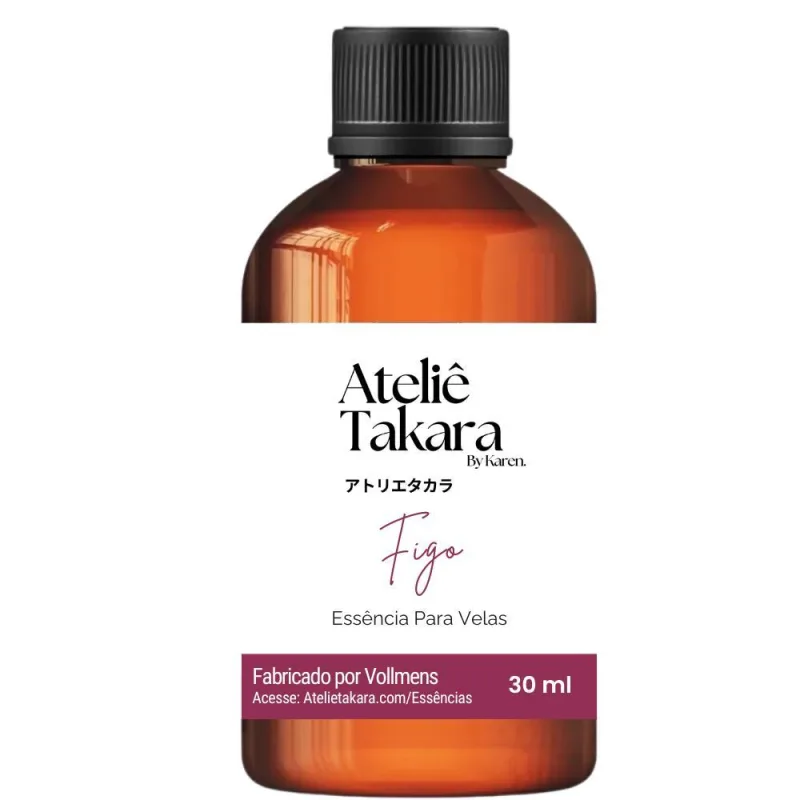 Essência Concentrada Lipossolúvel Vollmens Figo 30ml - Não Informado