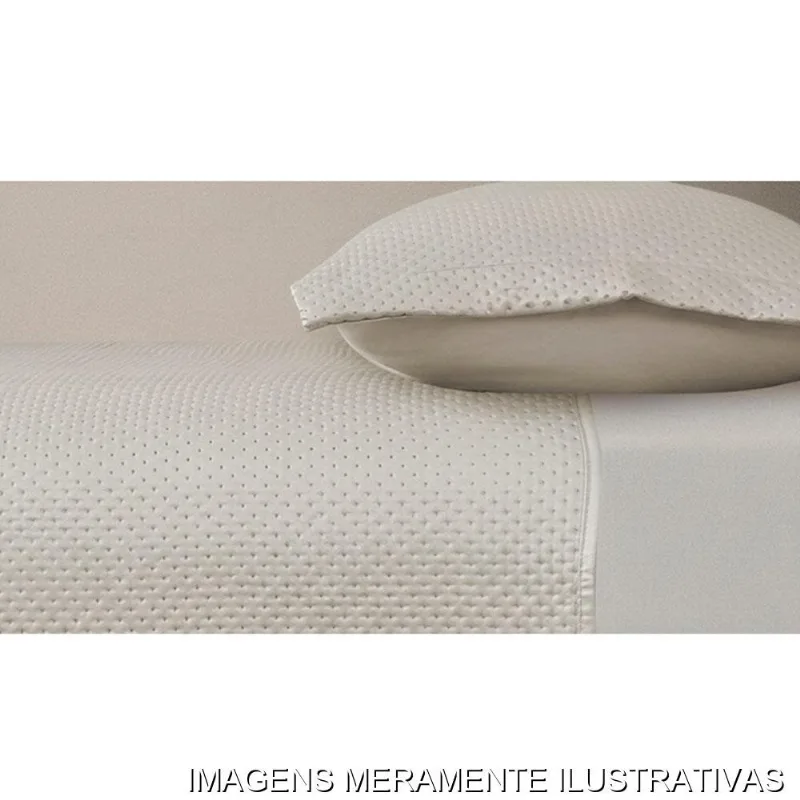 Kit Colcha Casal Habitat 3 Peças Cinza 220x240cm (MP) - HABITAT