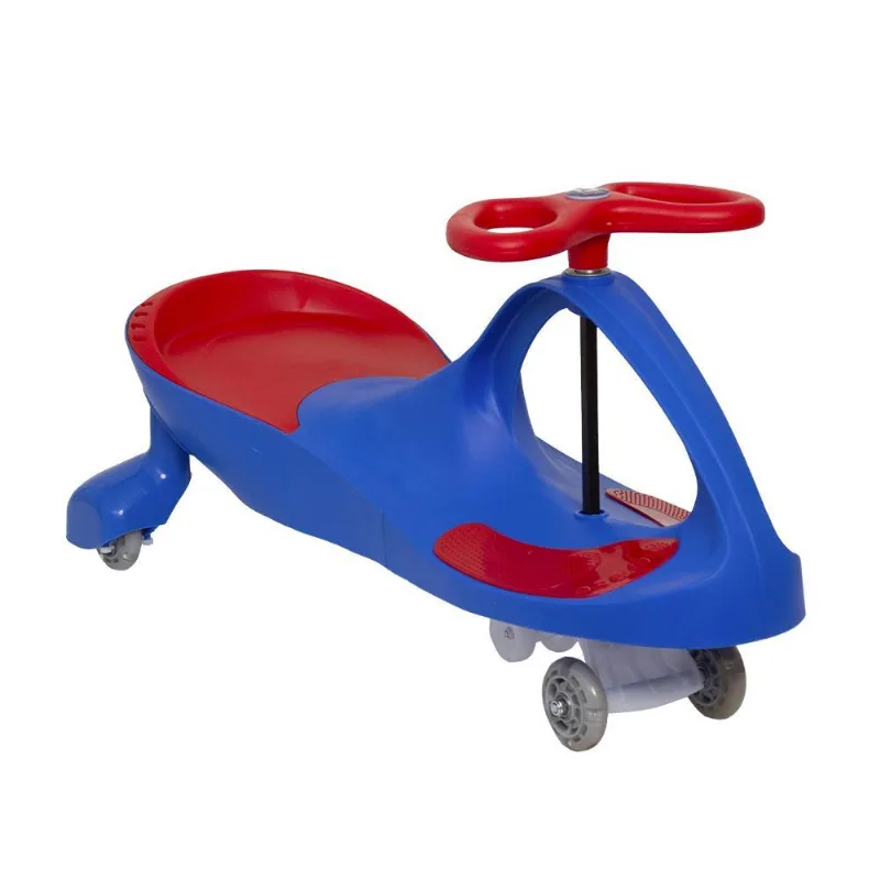 Carrinho Gira Gira Zippy Car Suporta Até 100kg Cor Azul
