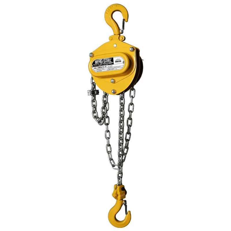Talha Manual Compacta 250Kg 3 Metros (Nt.025-030) Berg-Steel - BERG-STEEL