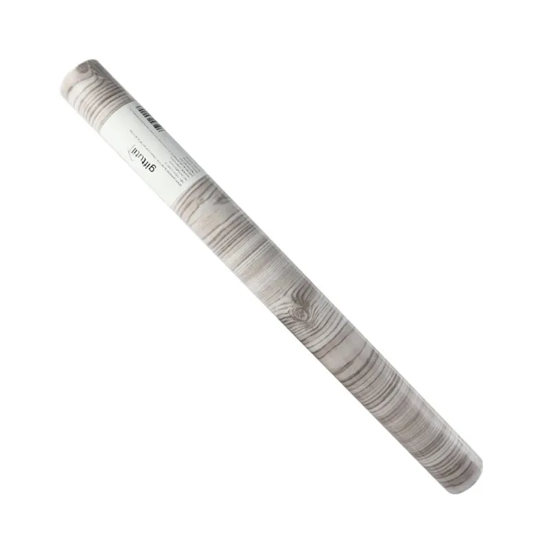 PAPEL DE PAREDE 5MX45CM PVC MADEIRA CRU