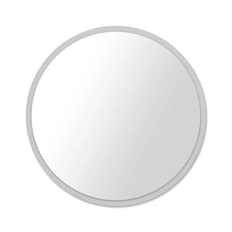 Espelho Hapy - ø60cm Branco - Decorise