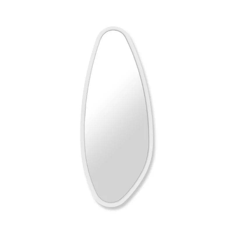 Espelho Mut 100x40cm Branco - Decorise