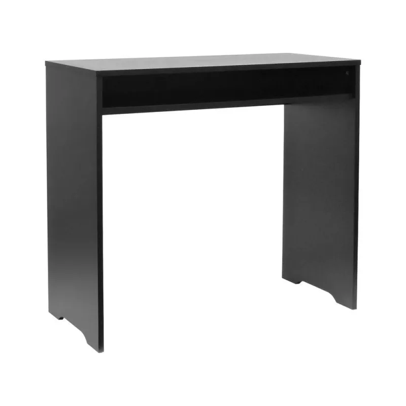 Escrivaninha Retangular Duna Moderno sem Gavetas MDF 80CM Preto Decorise - Decorise - Agro
