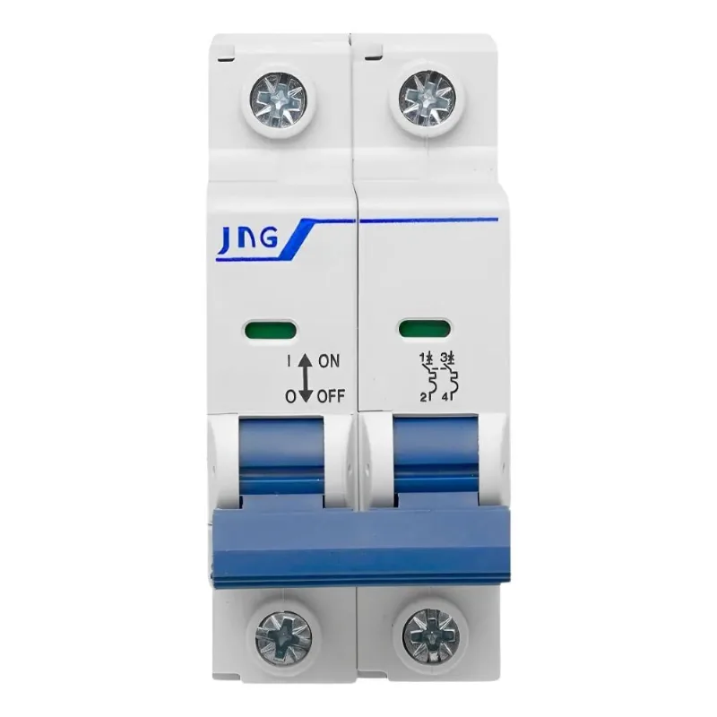 Mini Disjuntor Bipolar 50A Curva C DP JNG Mini Disjuntor Bipolar 50A Curva C 6KA JNG