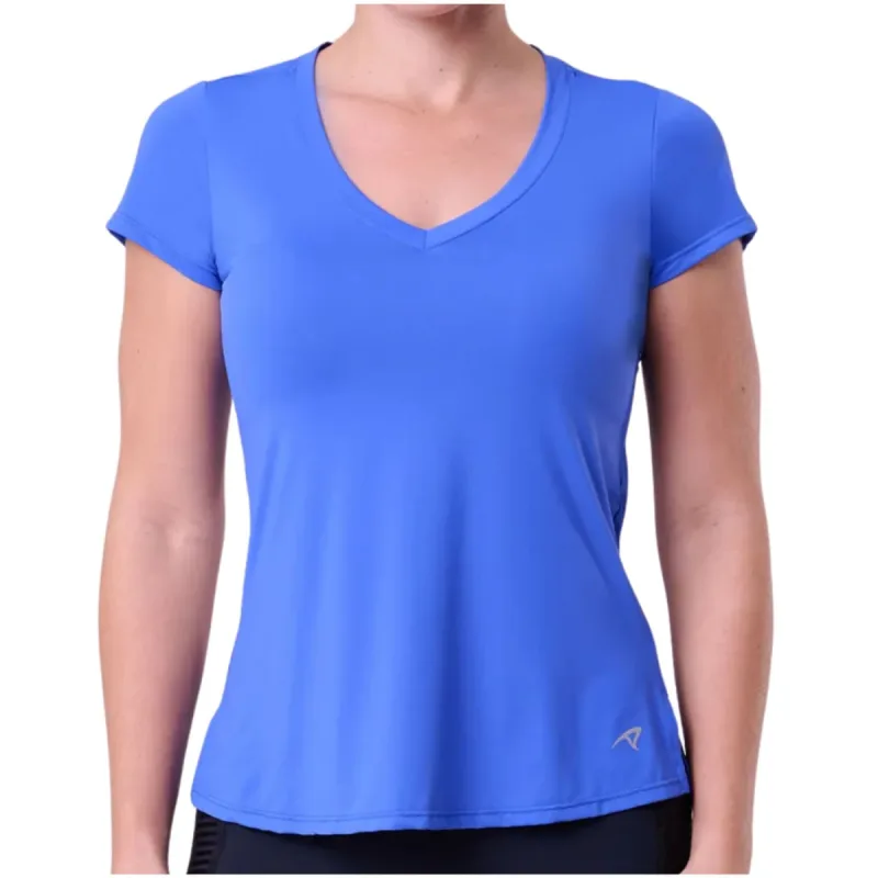 Camiseta Authen Keep Cool Decote V UV50 Feminina - Authen