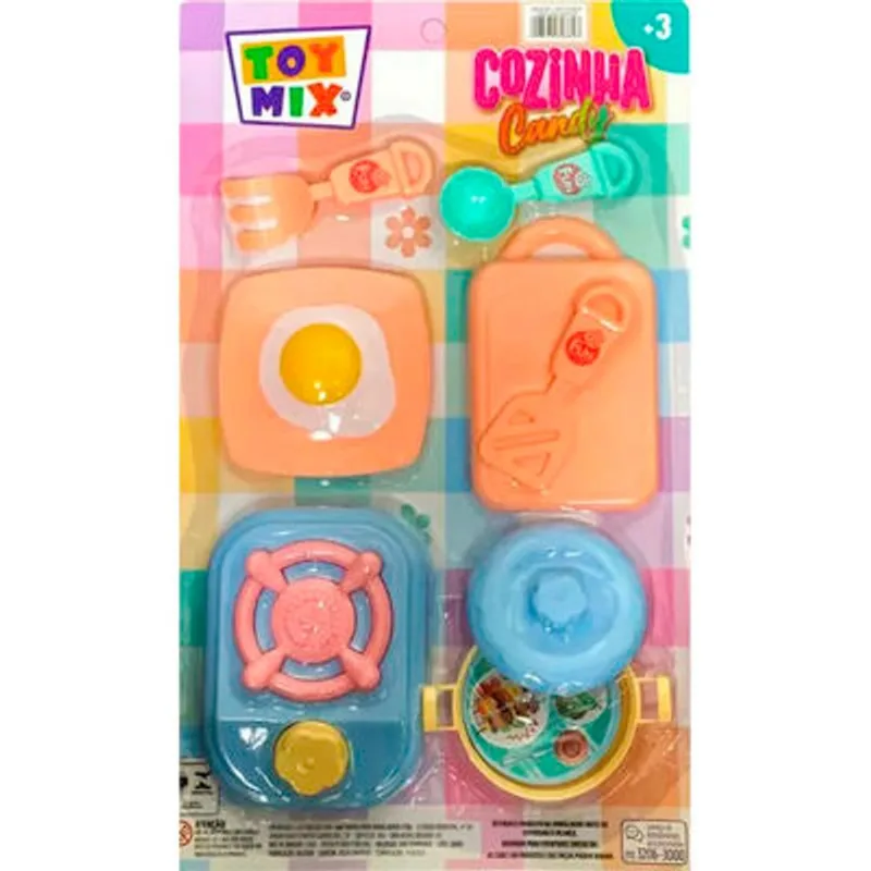 Conjunto Cozinha Toymix Candy un