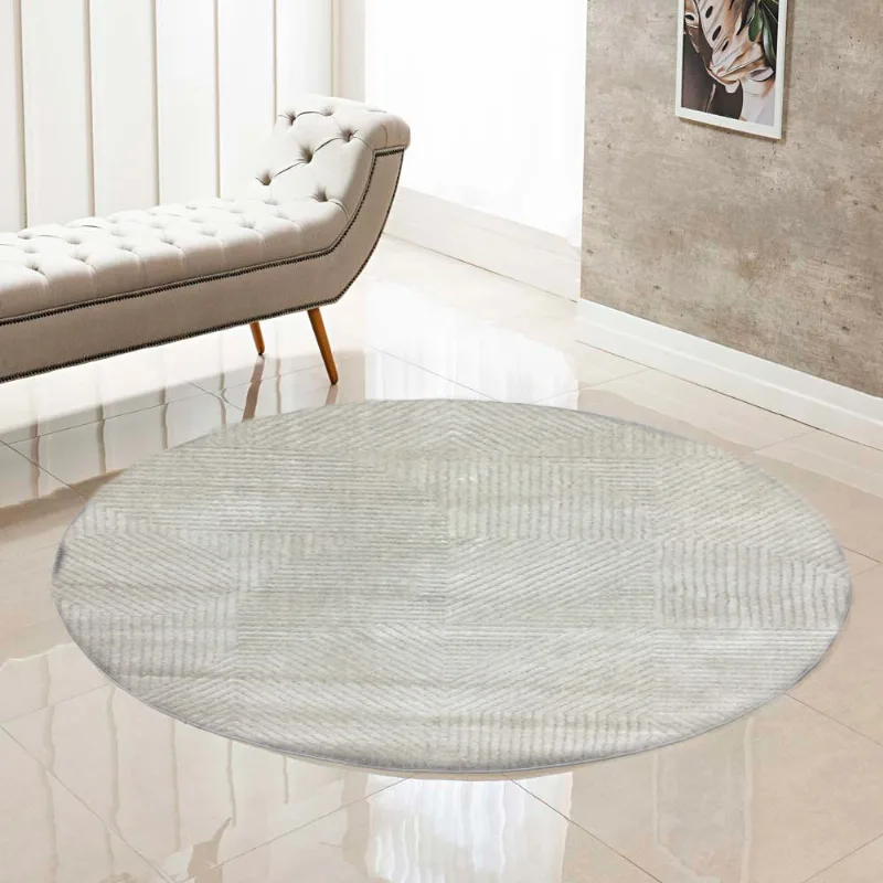 Tapete Carrara 2,00 Redondo Des 001/unico