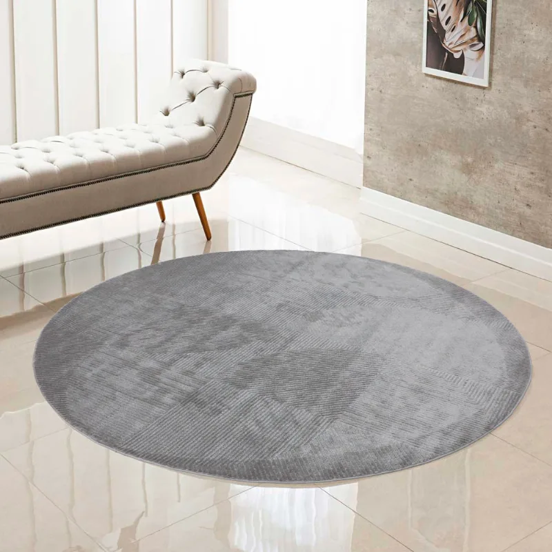Tapete Carrara 2,00 Redondo Des 002/unico