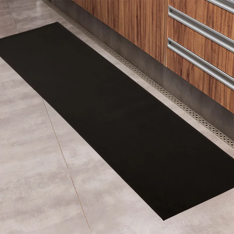 Tapete Cozinha Trame 50 X 1,20 Preto/unico