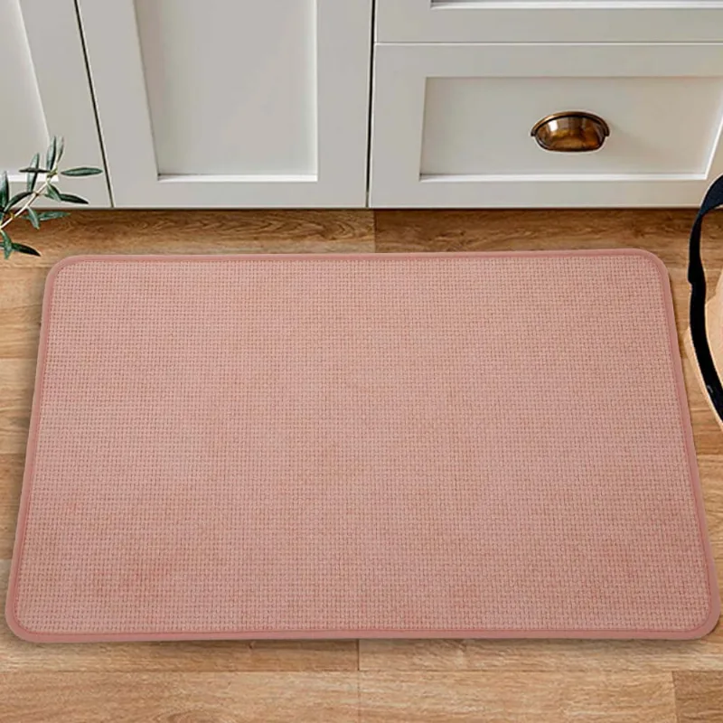Tapete Multiuso Chenille 45 X 70 Rosa/unico
