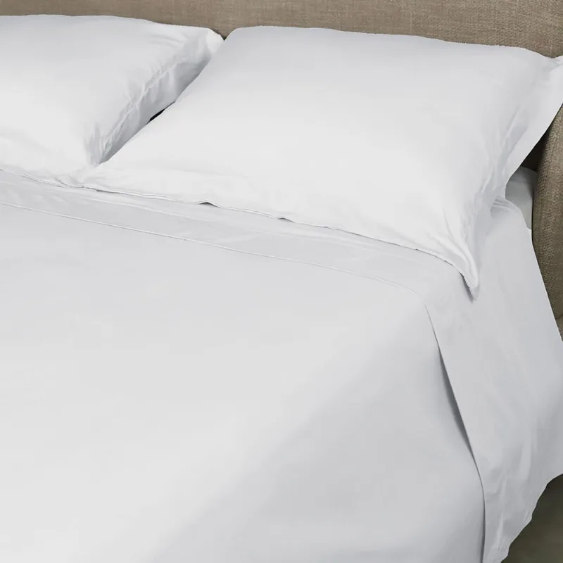 Jogo de Cama 230 Fios Bamboo Hotel Liso Solteiro Branco/unico