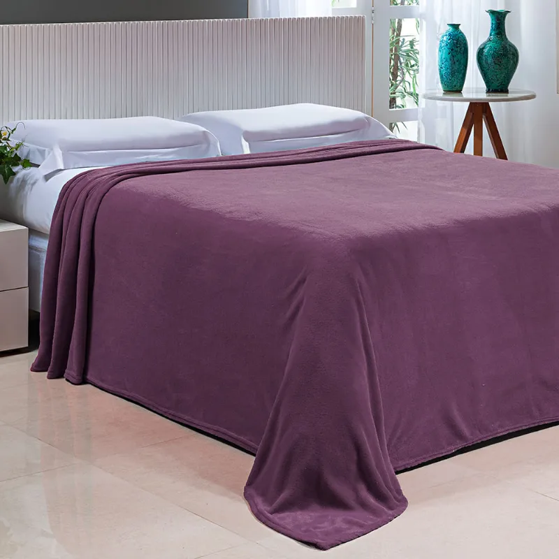 Cobertor Essence Nc 1,80 X 2,20 Purpura/unico