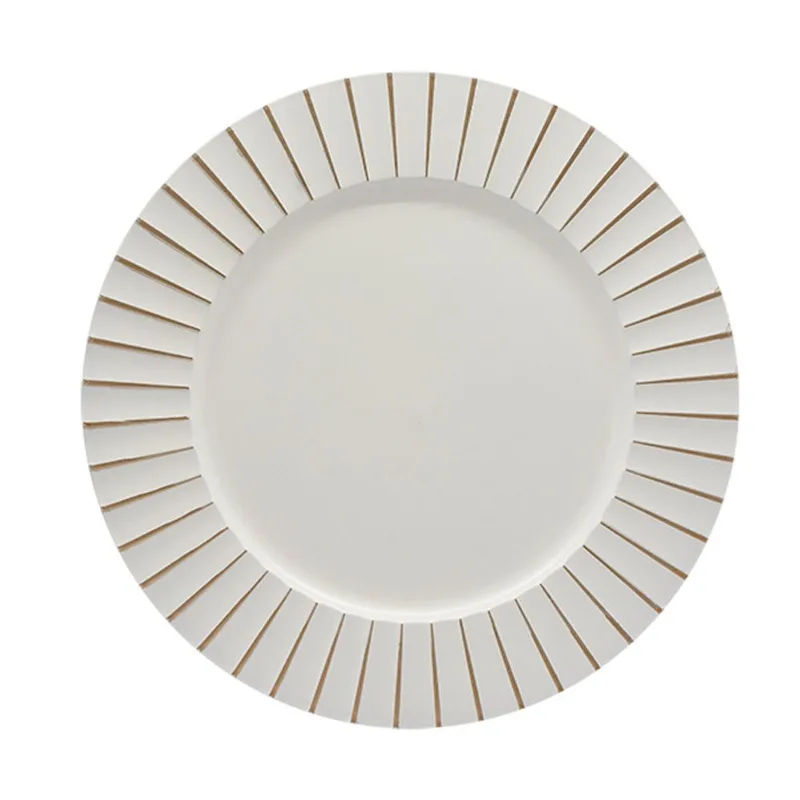 Sousplat Lisato 33cm Branco/unico