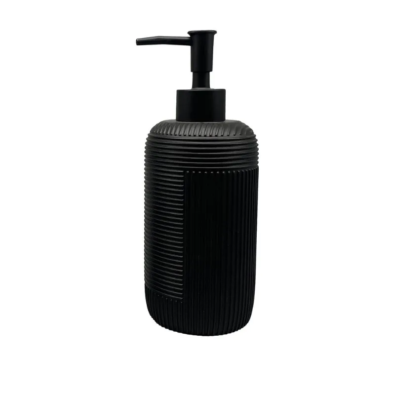 Porta Sabonete Liquido Stripes Preto/unico