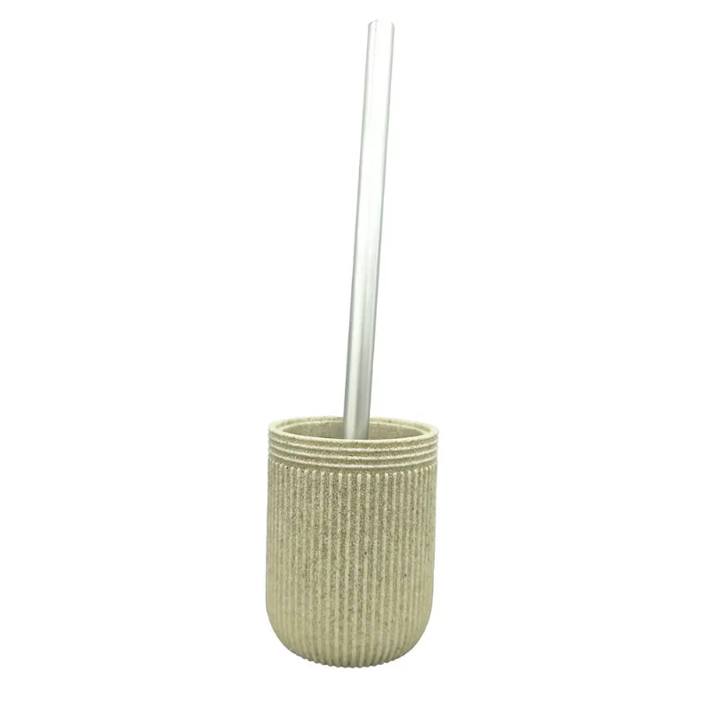 Escova Sanitaria Stripes Bege/unico