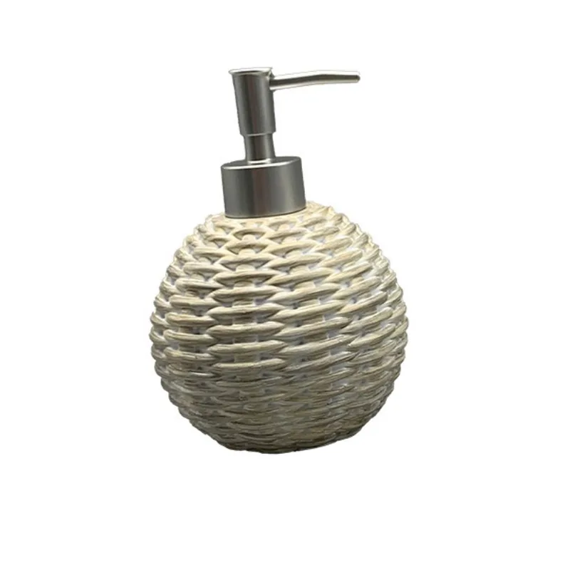 Porta Sabonete Liquido Rattan