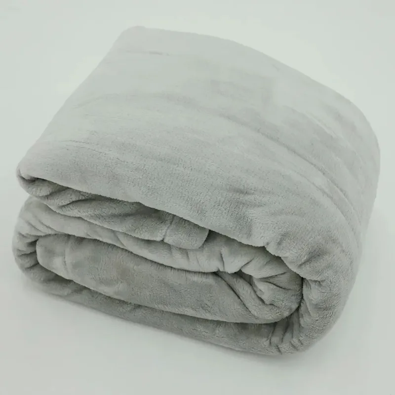Cobertor Toque de Seda Artico Nc 500gsm 2,40x 2,60 Prateado/unico