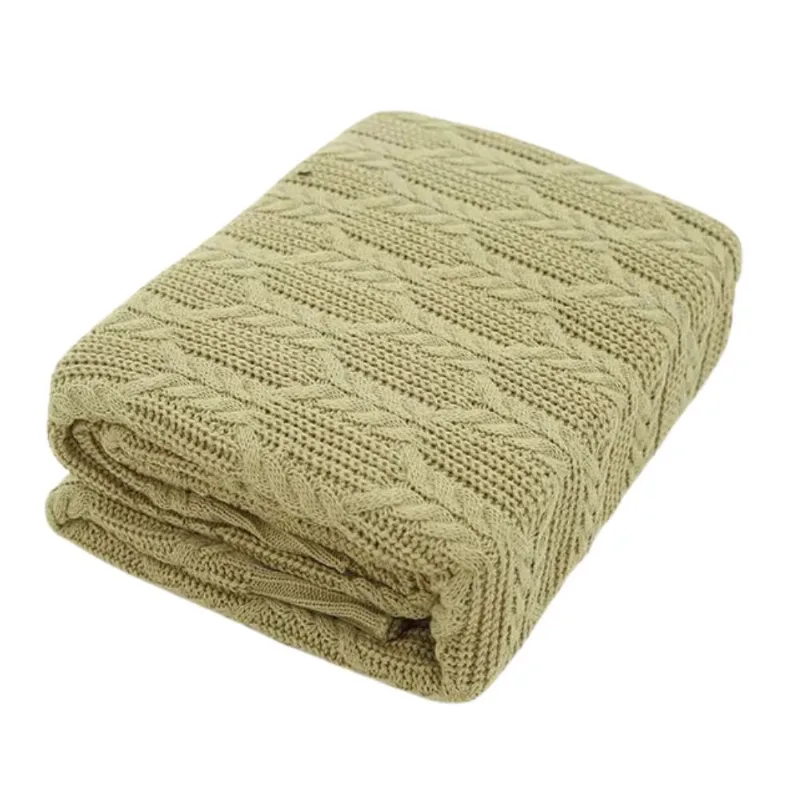 Manta Para Sofa Begonia 1,20 X 1,80 Oliva/unico