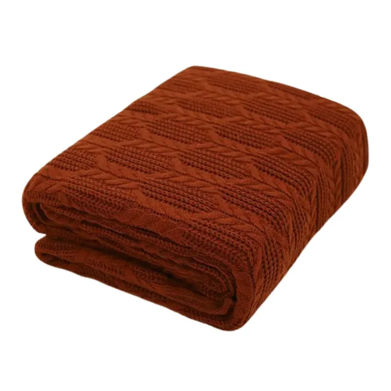 Manta Para Sofa Begonia 1,20 X 1,80 Terracota/unico