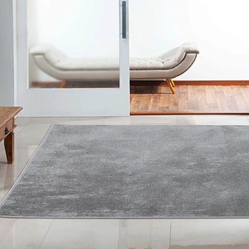 Tapete Salerno 2,50 X 3,00 Cinza/unico
