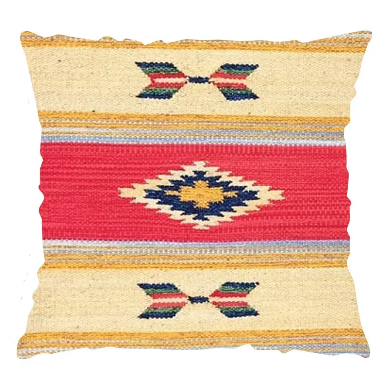 Capa P/ Almofada Kilim 0,45x 0,45 Des. 007/unico