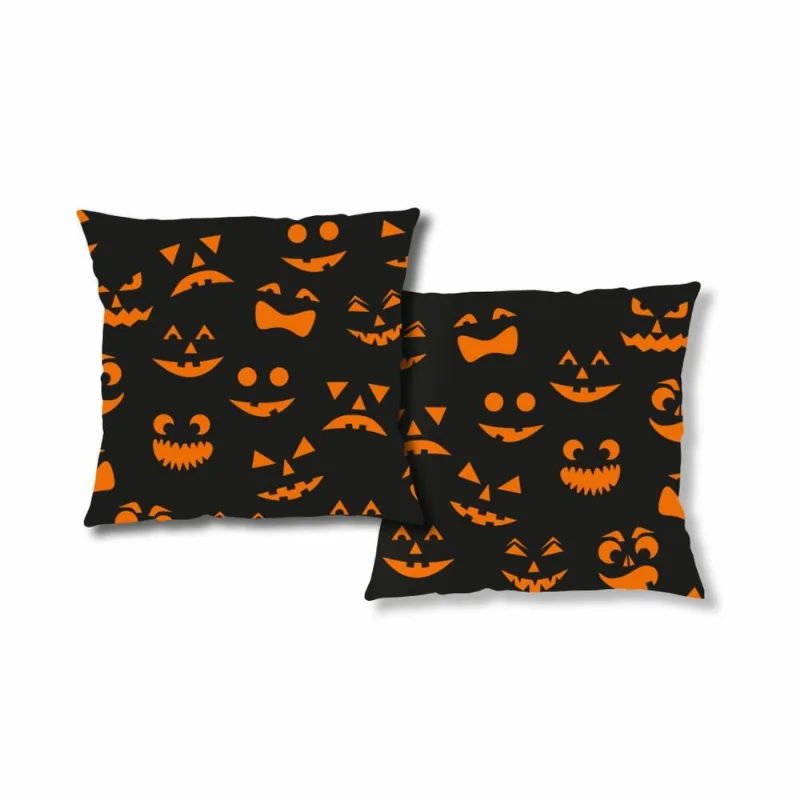 Capa P/ Almofada Veludo Digital Halloween 43m X 43 Des. 017/unico