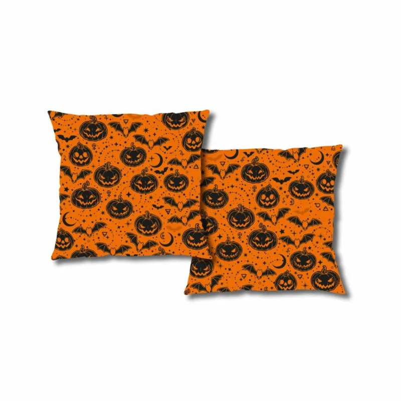 Capa P/ Almofada Veludo Digital Halloween 43m X 43 Des. 022/unico