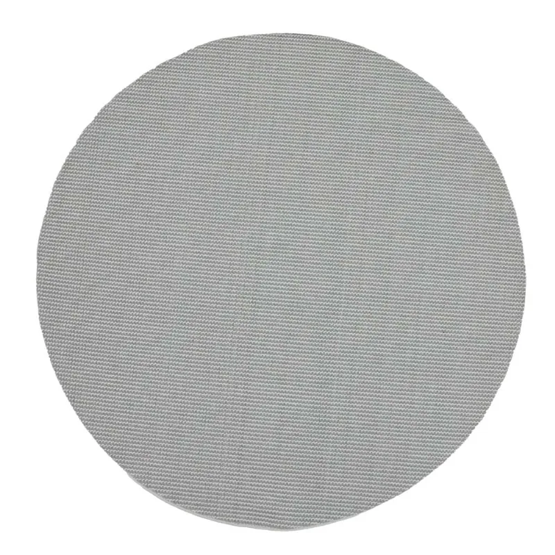 Tapete Aberdeen Eco 2,00 Redondo Prata/unico