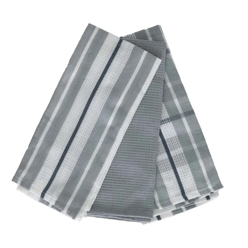 Kit 3pcs Pano Copa Lausanne 40x 65 Cinza/unico
