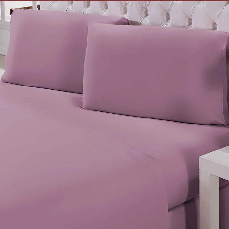 Jogo de Cama Percal Soft 300 King Rosa Antigo/unico
