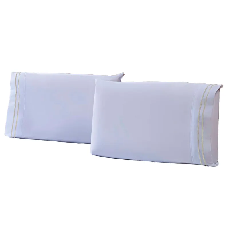 Fronha Percal Soft 300 Basics 2 Pecas Marfim/unico