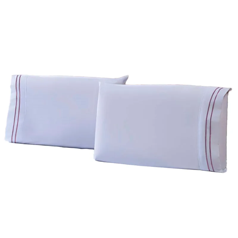 Fronha Percal Soft 300 Basics 2 Pecas Rosa Antigo/unico