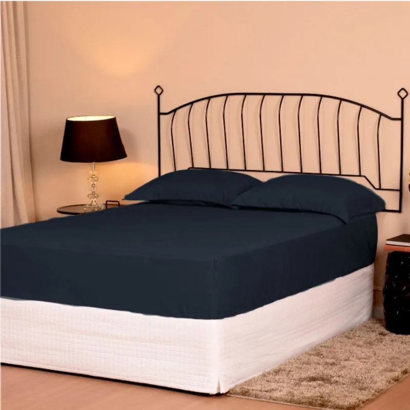 Jogo de Cama Essence Simples Queen Preto/unico