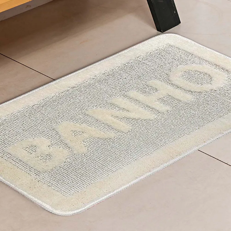 Tapete Banheiro Palazzo Banho 0,40 X 0,60 Marfim/ Unico