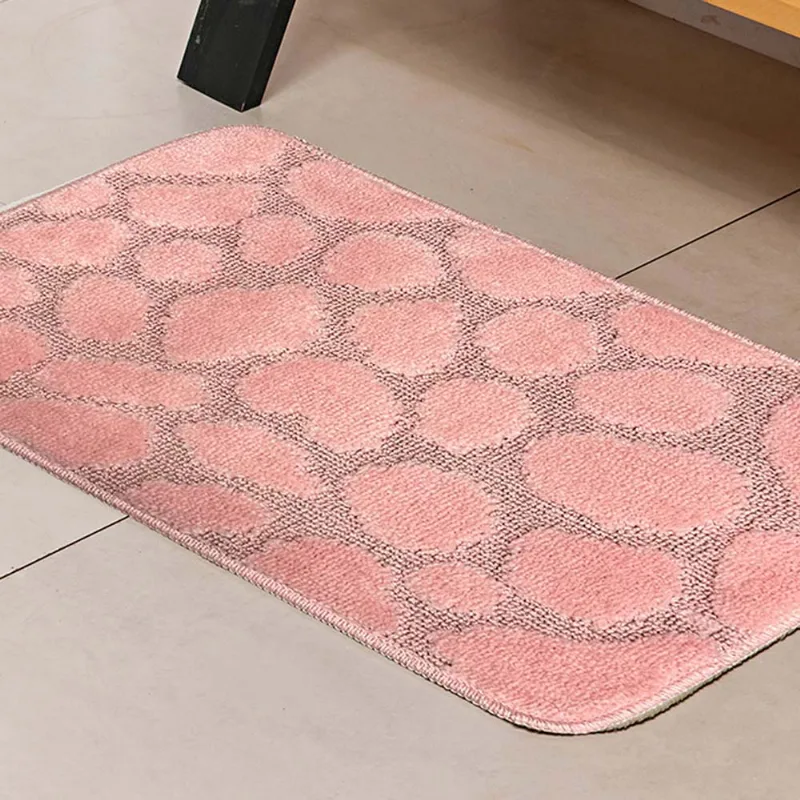 Tapete Banheiro Palazzo Pedras 0,40 X 0,60 Rosa/unico