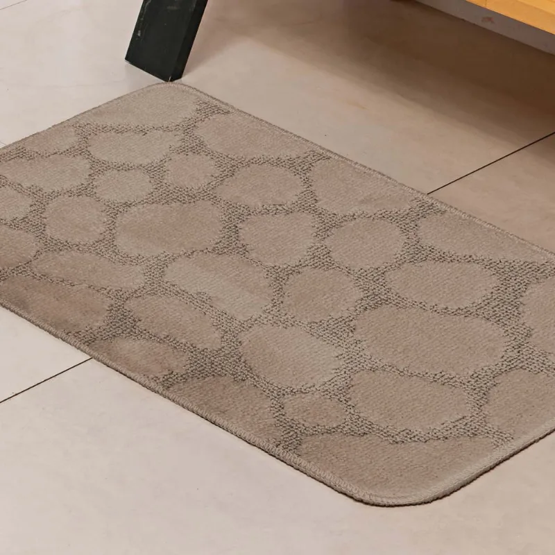 Tapete Banheiro Palazzo Pedras 0,45 X 0,75 Bege/unico