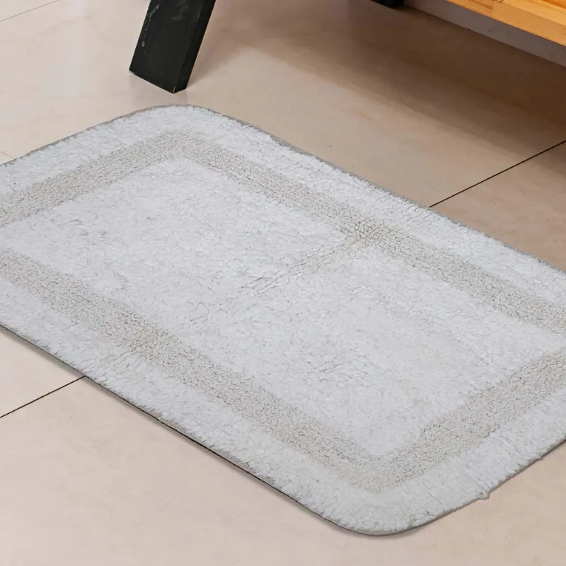 Tapete Dupla Face Elegance 0,60x 1,00 Branco