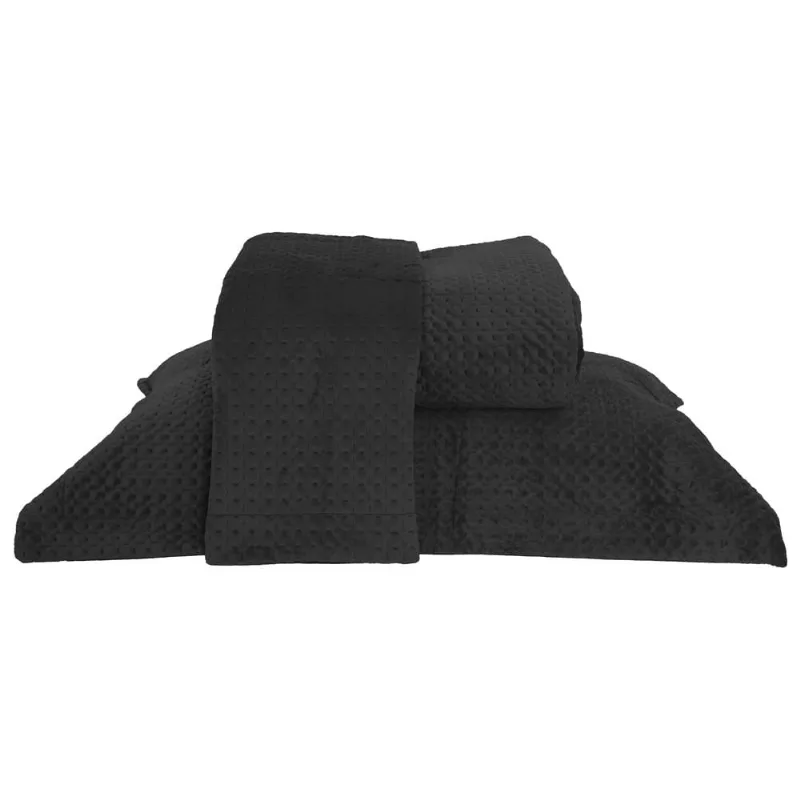 Colcha Ultrassonica Estocolmo 2,80x 2,60 King Preto