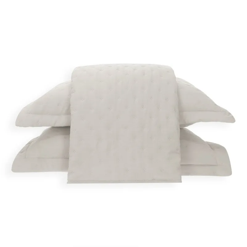 Colcha Ultrassonica Ibiza 2,40 X 2,60 Queen Manteiga
